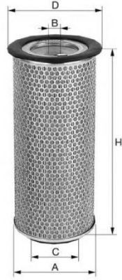 UNIFLUX FILTERS xa1250 -  Воздушный фильтр